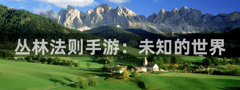 巅峰国际首页：丛林法则手游：未知的世界